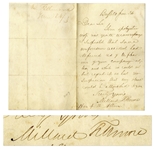 Millard Fillmore Autograph Letter Signed, Graciously Excusing a Colleagues Absence